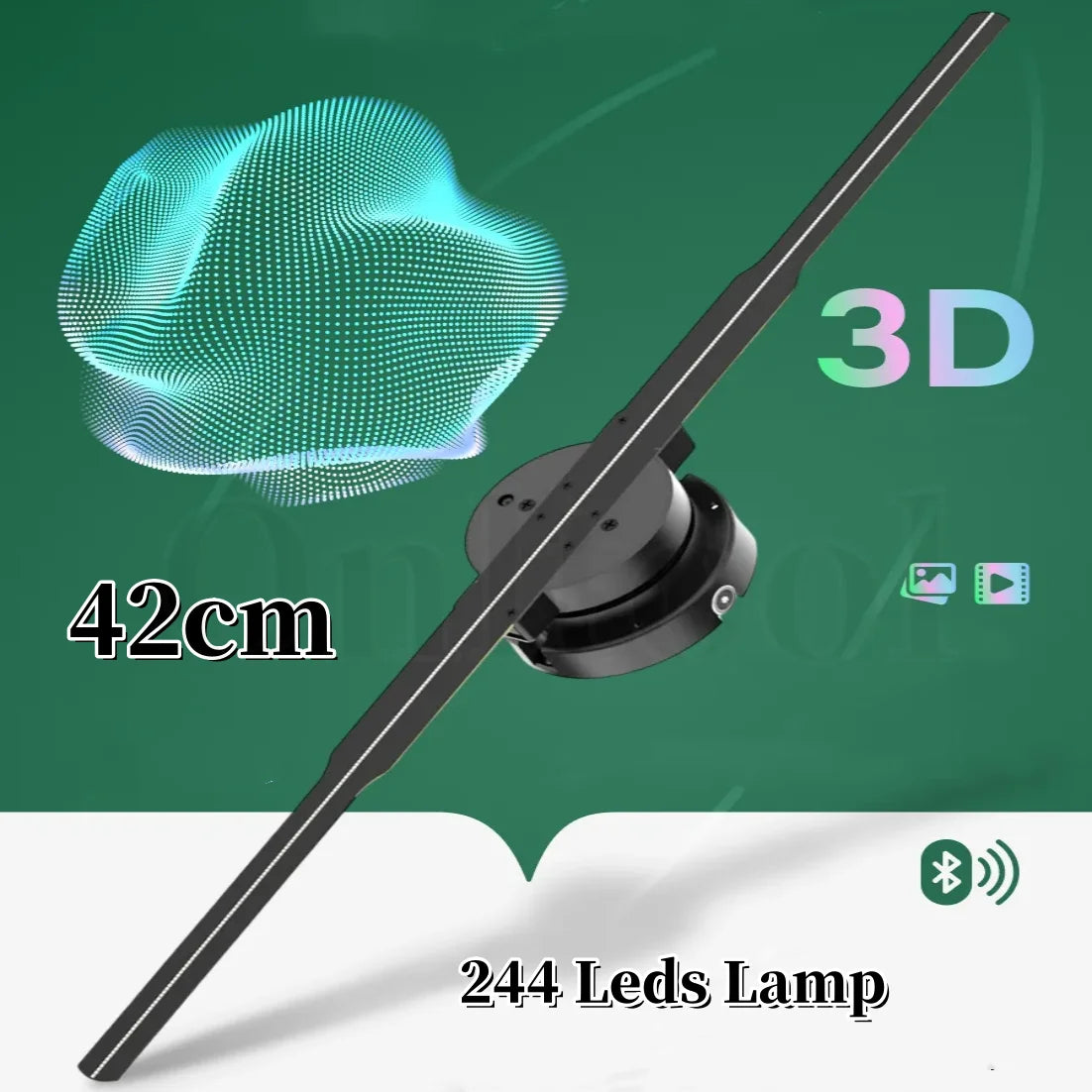 Holo-Vision   3D   Display:   High-Resolution   Holographic   Advertising   Solution   42cm-   16.5   inch