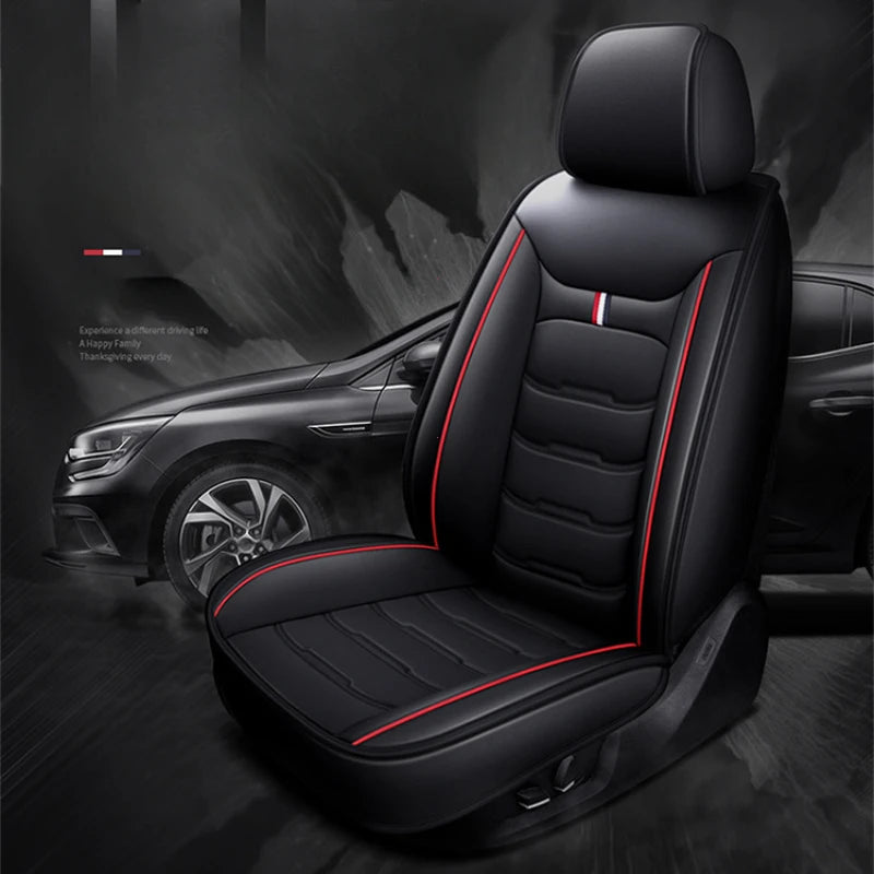 Universal PU Leather Car Seat Cover - Front Single Seat