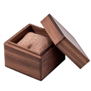 Walnut wood watch box