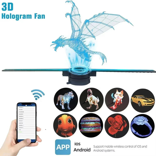 Holo-Vision   3D   Display:   High-Resolution   Holographic   Advertising   Solution   42cm-   16.5   inch