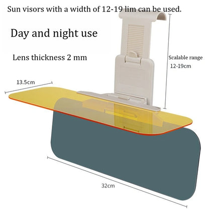 Car Sun Visor HD Anti Sunlight Dazzling Goggle Day Night Vision Car Accessories- Suitable for all car models