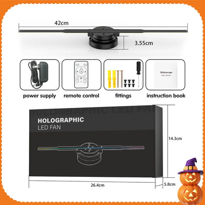 Holo-Vision   3D   Display:   High-Resolution   Holographic   Advertising   Solution   42cm-   16.5   inch