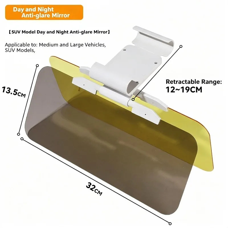 Car Sun Visor HD Anti Sunlight Dazzling Goggle Day Night Vision Car Accessories- Suitable for all car models