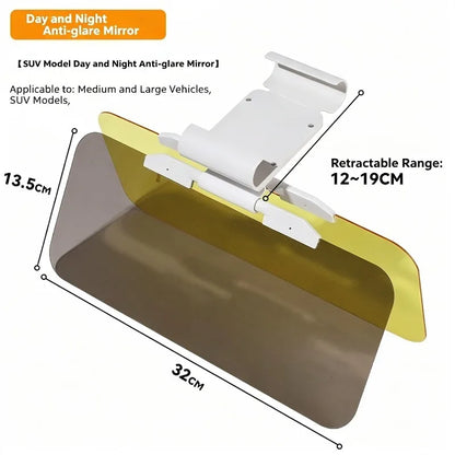 Car Sun Visor HD Anti Sunlight Dazzling Goggle Day Night Vision Car Accessories- Suitable for all car models